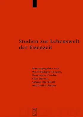 Teegen / Cordie / Dörrer |  Studien zur Lebenswelt der Eisenzeit | eBook | Sack Fachmedien