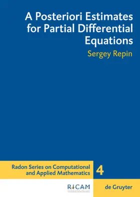 Repin |  A Posteriori Estimates for Partial Differential Equations | eBook | Sack Fachmedien