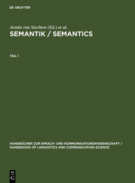 Stechow / Wunderlich |  Semantik / Semantics | eBook | Sack Fachmedien