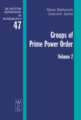 Janko / Berkovich |  Groups of Prime Power Order. Volume 2 | Buch |  Sack Fachmedien