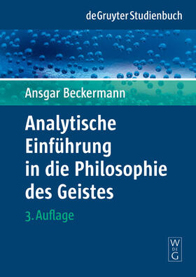 Beckermann |  Beckermann, A: Analytische Einführung in die Philosophie des | Buch |  Sack Fachmedien