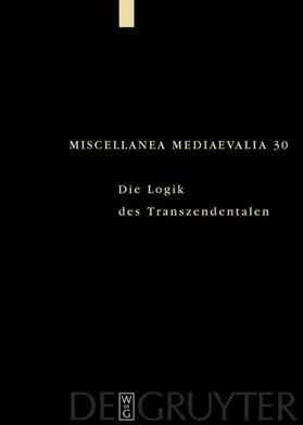 Pickavé |  Die Logik des Transzendentalen | eBook | Sack Fachmedien