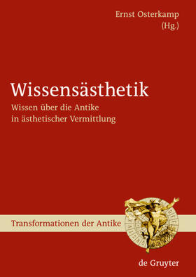 Osterkamp |  Wissensästhetik | Buch |  Sack Fachmedien