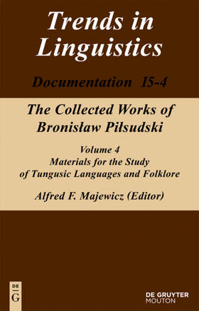 Majewicz |  Materials for the Study of Tungusic Languages and Folklore | Buch |  Sack Fachmedien