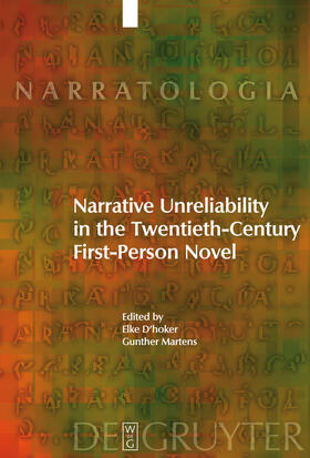 Martens / D'hoker |  Narrative Unreliability in the Twentieth-Century First-Person Novel | Buch |  Sack Fachmedien