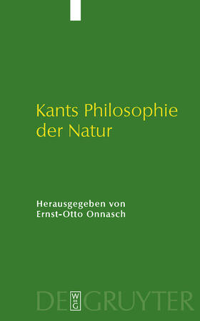 Onnasch |  Kants Philosophie der Natur | Buch |  Sack Fachmedien