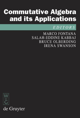 Fontana / Swanson / Kabbaj |  Commutative Algebra and its Applications | Buch |  Sack Fachmedien