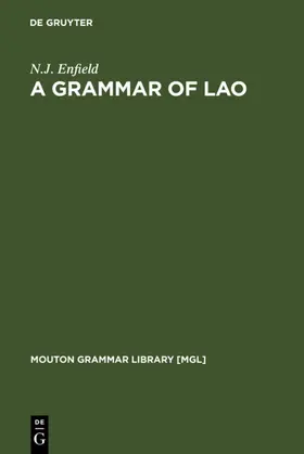 Enfield |  A Grammar of Lao | eBook | Sack Fachmedien