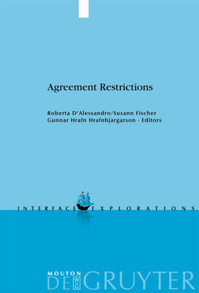 D'Alessandro / Fischer / Hrafnbjargarson |  Agreement Restrictions | eBook | Sack Fachmedien