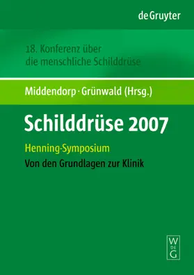 Middendorp / Grünwald |  Schilddrüse 2007 | eBook | Sack Fachmedien