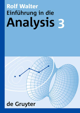 Walter |  Rolf Walter: Einführung in die Analysis. 3 | Buch |  Sack Fachmedien