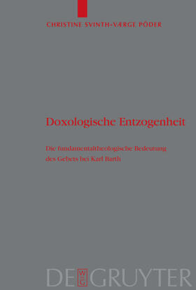 Põder |  Doxologische Entzogenheit | eBook | Sack Fachmedien