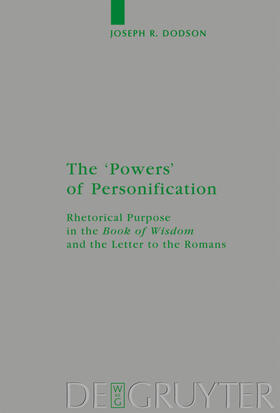 Dodson |  The 'Powers' of Personification | Buch |  Sack Fachmedien