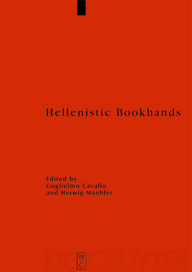 Cavallo / Maehler |  Hellenistic Bookhands | eBook | Sack Fachmedien