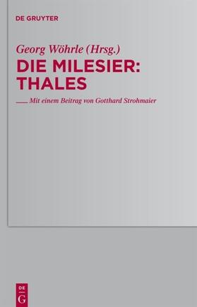 Wöhrle |  Thales | eBook | Sack Fachmedien