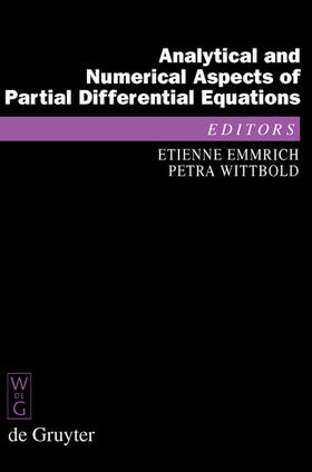 Emmrich / Wittbold |  Analytical and Numerical Aspects of Partial Differential Equations | eBook | Sack Fachmedien