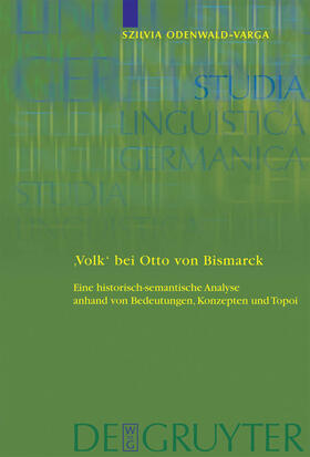 Odenwald-Varga |  'Volk' bei Otto von Bismarck | Buch |  Sack Fachmedien