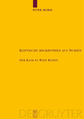 Hubai |  Koptische Apokryphen aus Nubien | eBook | Sack Fachmedien