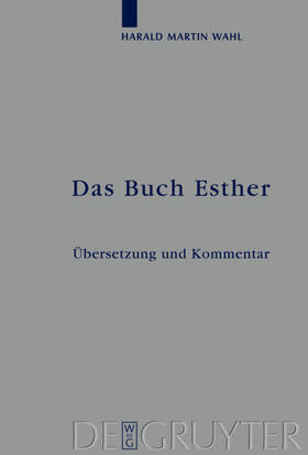 Wahl |  Das Buch Esther | eBook | Sack Fachmedien