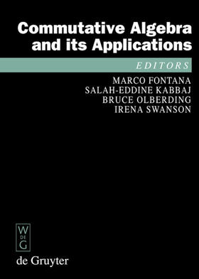 Fontana / Kabbaj / Olberding |  Commutative Algebra and its Applications | eBook | Sack Fachmedien