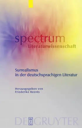 Reents |  Surrealismus in der deutschsprachigen Literatur | Buch |  Sack Fachmedien