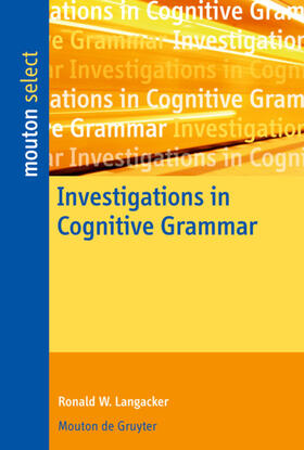 Langacker |  Investigations in Cognitive Grammar | Buch |  Sack Fachmedien