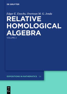 Enochs / Jenda |  Relative Homological Algebra | eBook | Sack Fachmedien