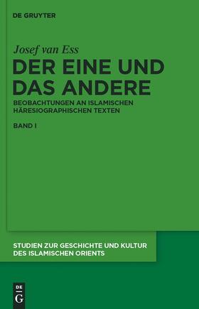 Ess | Der Eine und das Andere | Buch | 978-3-11-021577-9 | sack.de