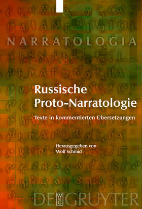 Schmid |  Russische Proto-Narratologie | eBook | Sack Fachmedien