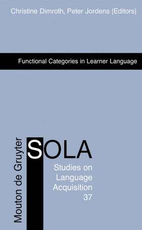 Dimroth / Jordens |  Functional Categories in Learner Language | eBook | Sack Fachmedien