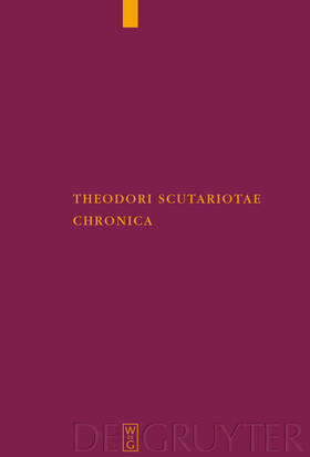 Tocci |  Theodori Scutariotae Chronica | eBook | Sack Fachmedien