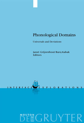 Grijzenhout / Kabak |  Phonological Domains | eBook | Sack Fachmedien