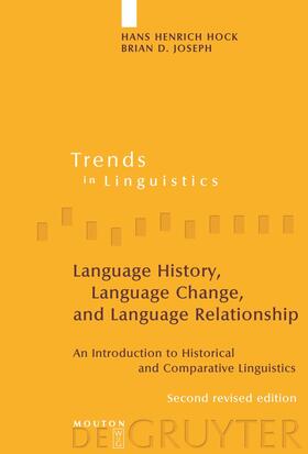 Joseph / Hock |  Language History, Language Change, and Language Relationship | Buch |  Sack Fachmedien