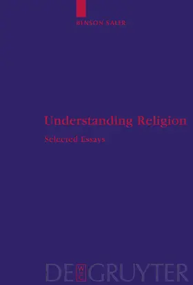 Saler |  Understanding Religion | Buch |  Sack Fachmedien