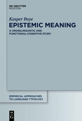 Boye |  Epistemic Meaning | eBook | Sack Fachmedien