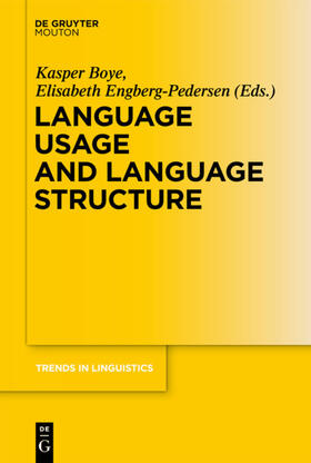 Engberg-Pedersen / Boye |  Language Usage and Language Structure | Buch |  Sack Fachmedien