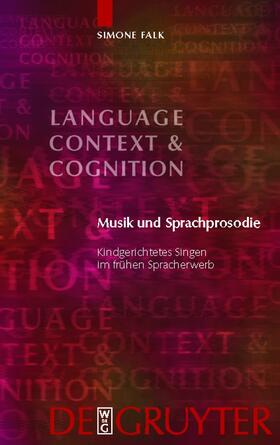 Falk |  Musik und Sprachprosodie | Buch |  Sack Fachmedien