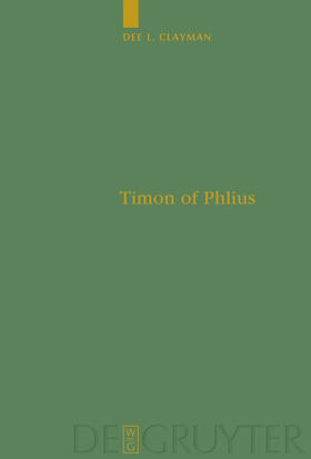 Clayman |  Timon of Phlius | Buch |  Sack Fachmedien
