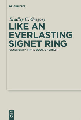Gregory |  Like an Everlasting Signet Ring | eBook | Sack Fachmedien