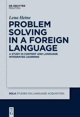 Heine |  Problem Solving in a Foreign Language | eBook | Sack Fachmedien