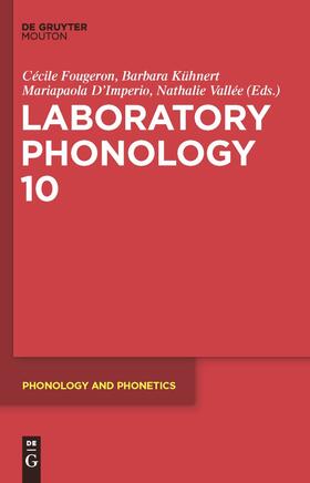 Fougeron / Vallee / Kuehnert |  Laboratory Phonology 10 | Buch |  Sack Fachmedien