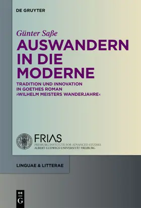 Saße |  Auswandern in die Moderne | eBook | Sack Fachmedien