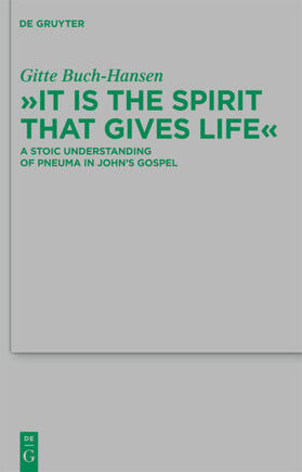 Buch-Hansen |  "It is the Spirit that Gives Life" | eBook | Sack Fachmedien
