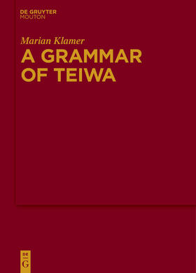 Klamer |  A Grammar of Teiwa | Buch |  Sack Fachmedien