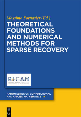 Fornasier |  Theoretical Foundations and Numerical Methods for Sparse Recovery | eBook | Sack Fachmedien