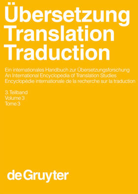 Kittel |  Übersetzung - Translation - Traduction. 3. Teilband | eBook | Sack Fachmedien
