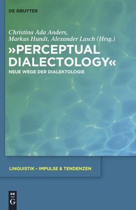 Anders / Lasch / Hundt |  "Perceptual Dialectology" | Buch |  Sack Fachmedien