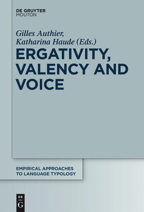 Haude / Authier |  Ergativity, Valency and Voice | Buch |  Sack Fachmedien