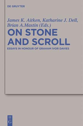 Aitken / Mastin / Dell |  On Stone and Scroll | Buch |  Sack Fachmedien