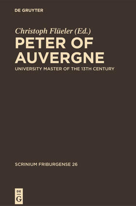 Flüeler / Lanza / Toste | Peter of Auvergne | E-Book | sack.de